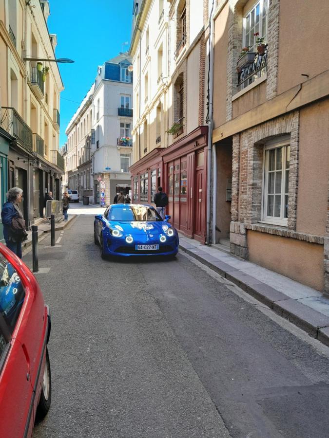 Avec Jardinet Sans Vis A Vis Plein Centre Ville Au Rdc 350M De La Plage Dieppe Dış mekan fotoğraf